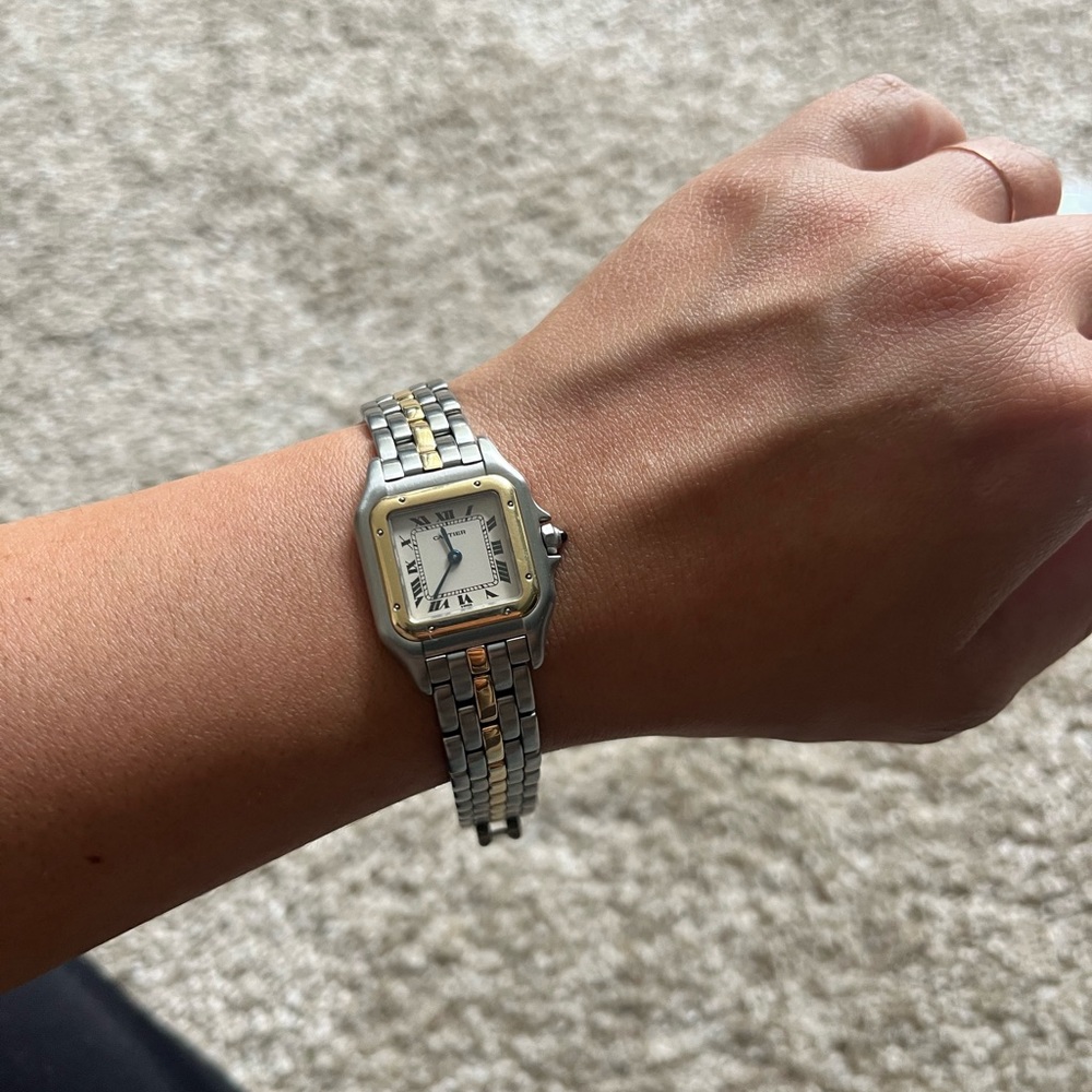 Cartier Panthere Watch - Small, two tone